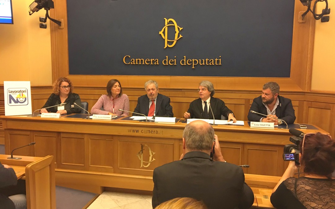 #10milakmperilNO  A Frosinone e Latina poi conferenza stampa alla Camera dei Deputati