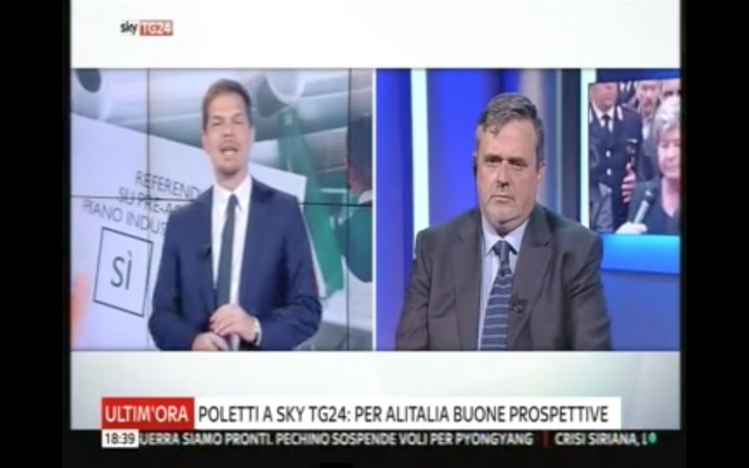 Intervista al segretario generale su SkyTg24