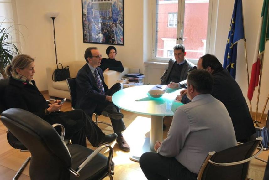 Il Segretario Generale incontra Stefano Parisi candidato del CD alla Regione Lazio