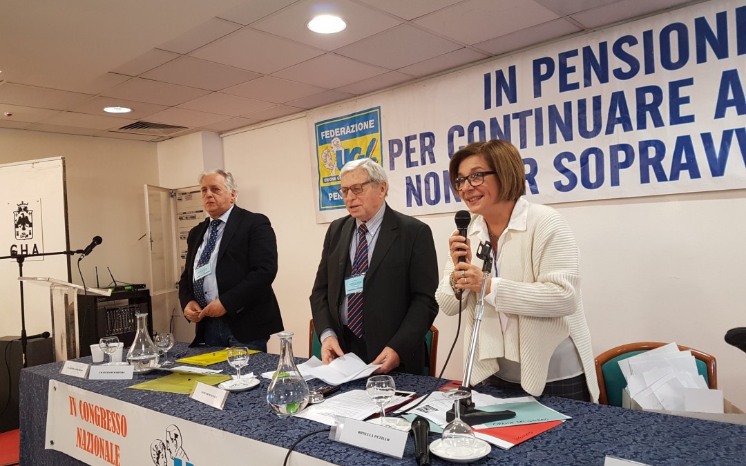 Congresso Ugl Pensionati, Corrado Mannucci confermato Segretario Nazionale