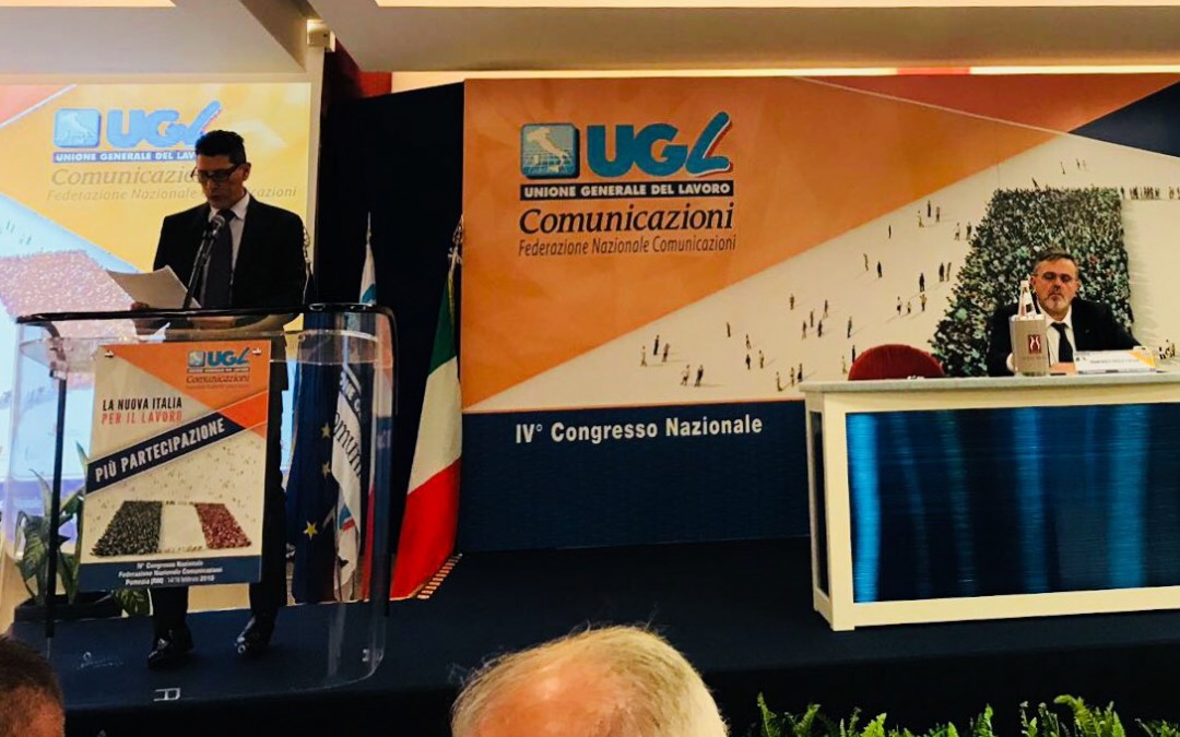 Congresso Ugl Comunicazioni, Muscarella confermato Segretario Nazionale