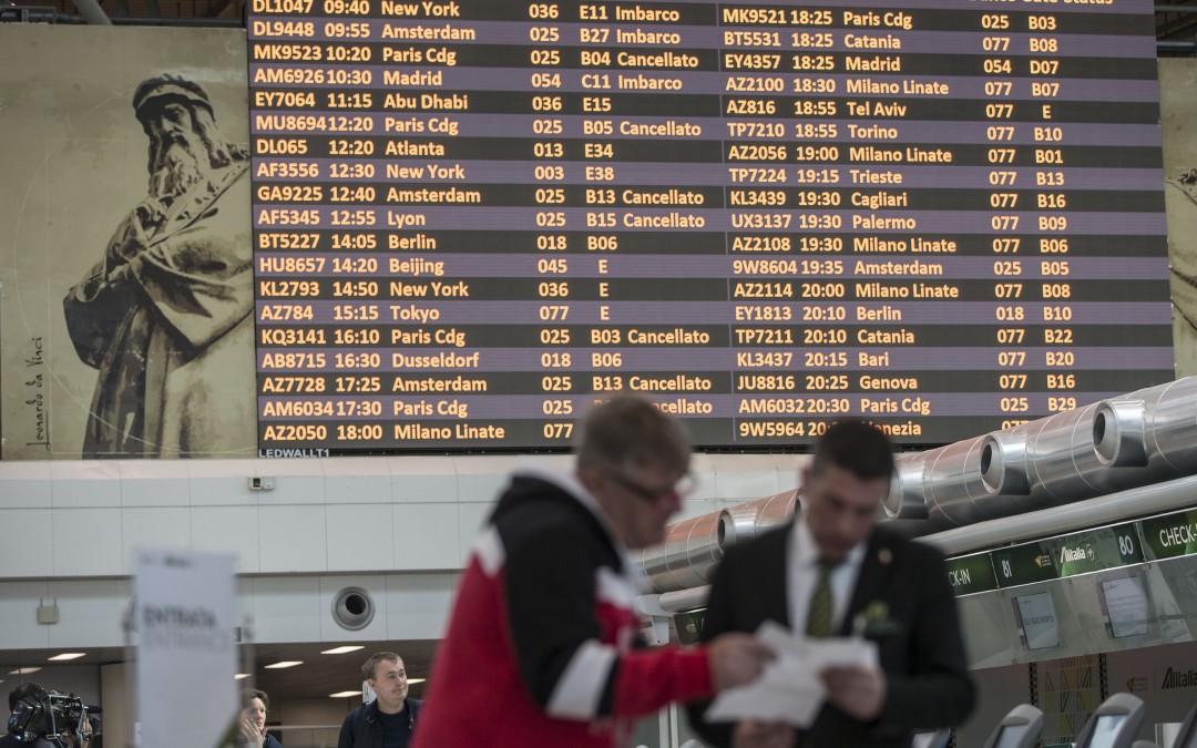 ALITALIA,  ACCORDO SU ASSEGNO RICOLLOCAZIONE PERSONALE TERRA IN CIGS
