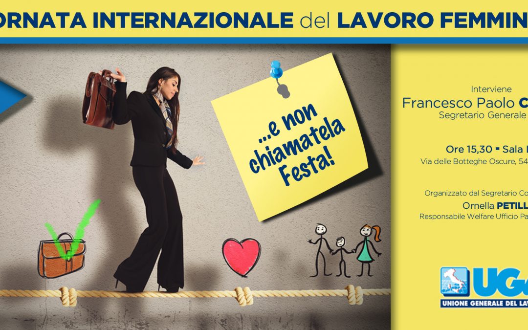 8 Marzo: Giornata Internazionale del Lavoro Femminile
