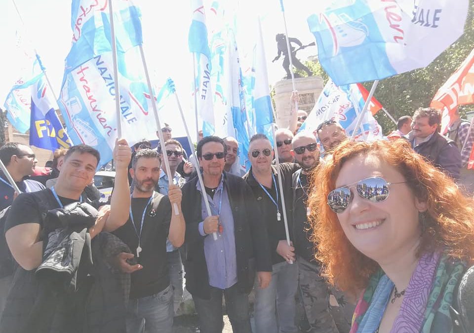 Tpl protesta unitaria sotto le finestre del Ministero Infrastrutture