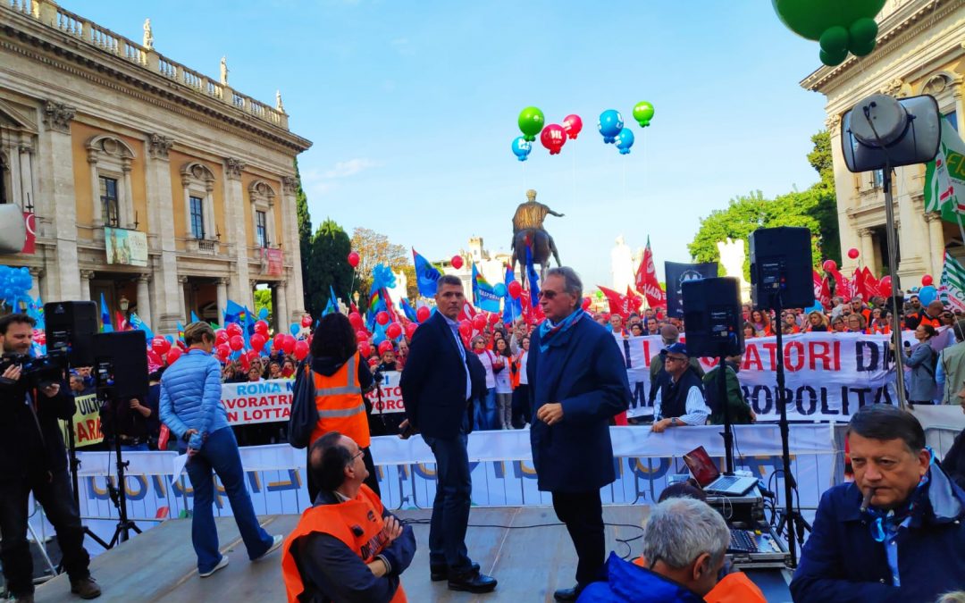 Sciopero per Roma, Rossi: “Situazione umana e industriale gravissima nelle partecipate”