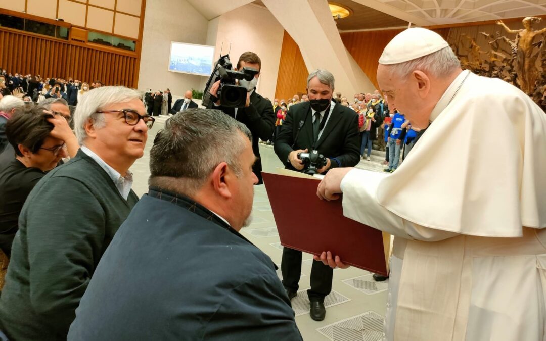 72° anniversario: l’Ugl in udienza da Sua Santità, Papa Francesco