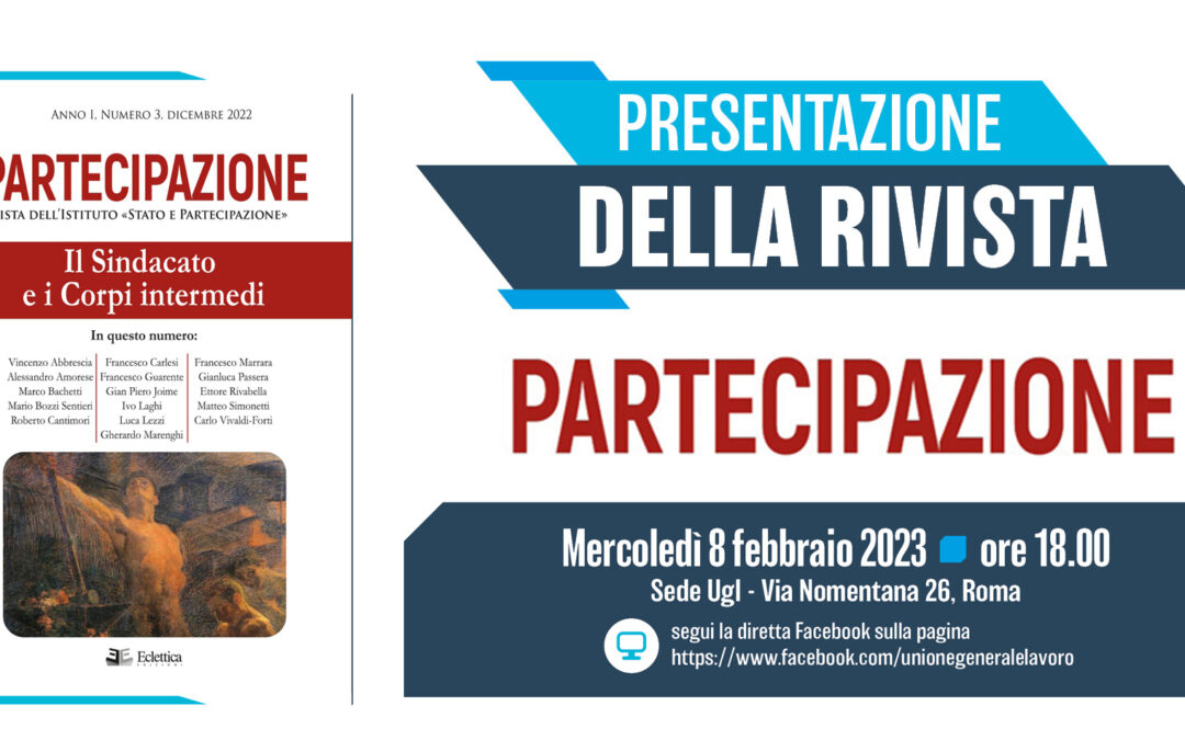 Segui la diretta Facebook sulla pagina https://www.facebook.com/unionegeneralelavoro