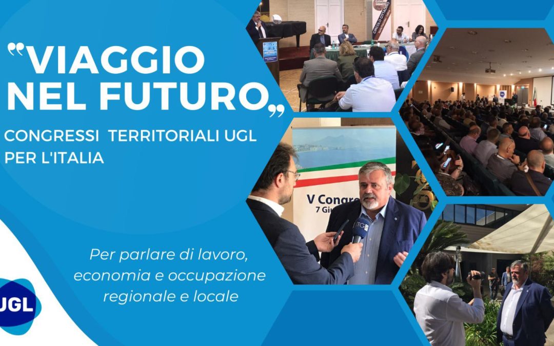 Capone lunedì26 giugno ai congressi dell’UGL di Torino e di Piombino