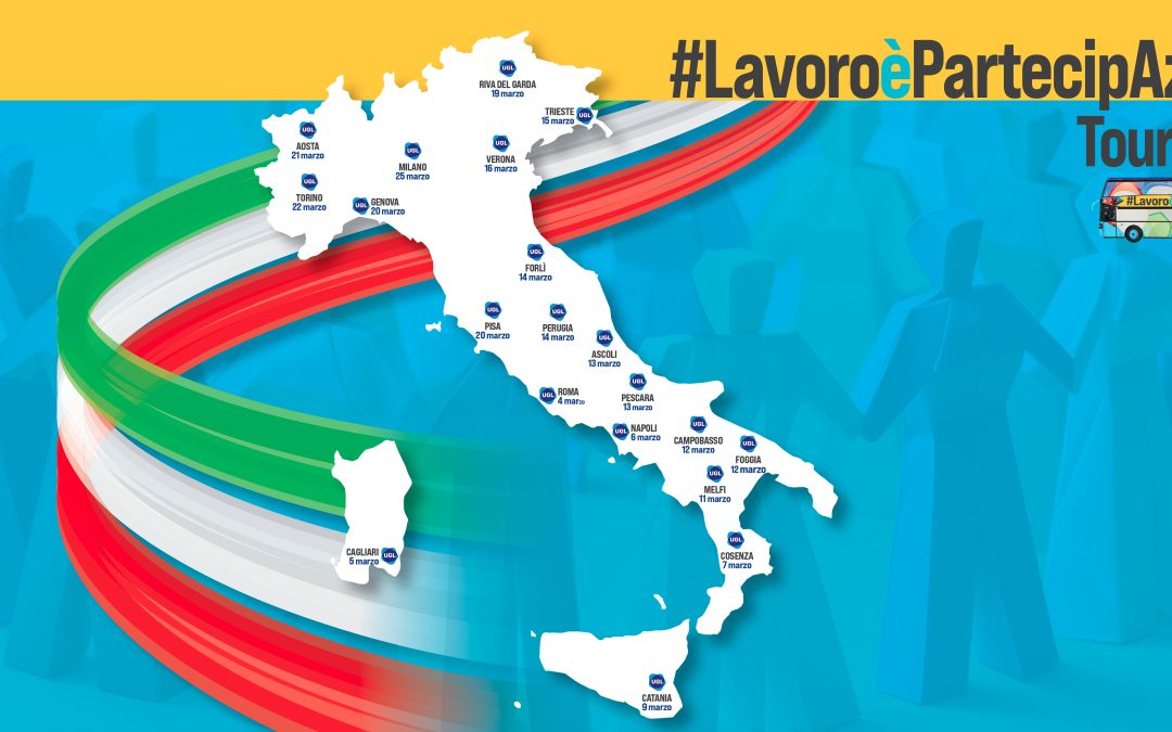 #LavoroèPartecipAzione tour 2024