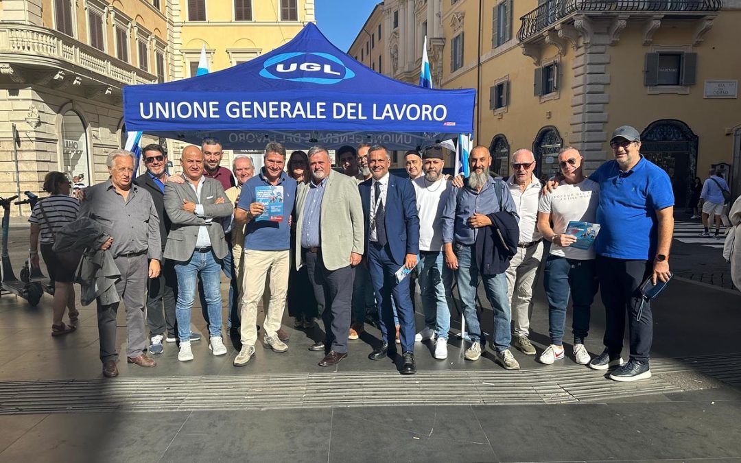LA MOBILITAZIONE, UGL: “CENTO PIAZZE PER L’EQUITÀ E LO SVILUPPO”
