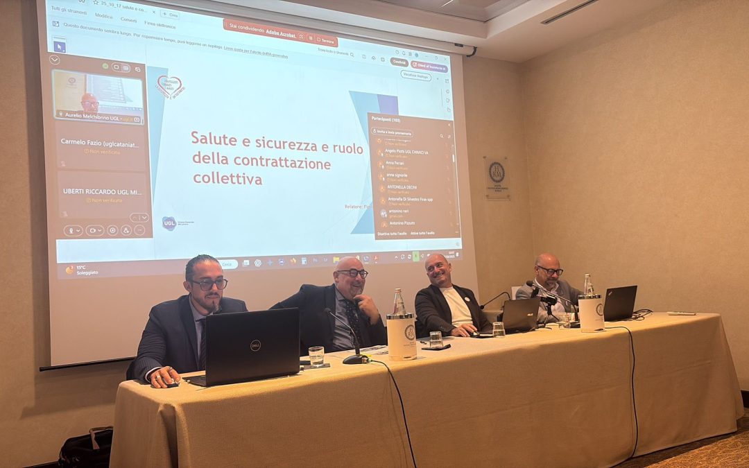 Mese della Sicurezza, UGL Next: «Dopo Torino, altro successo straordinario a Cagliari”