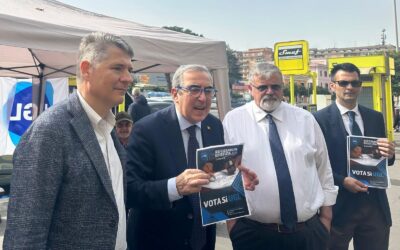 Referendum Giustizia: Capone al gazebo UGL Roma. Prosegue la mobilitazione per il “Sì”
