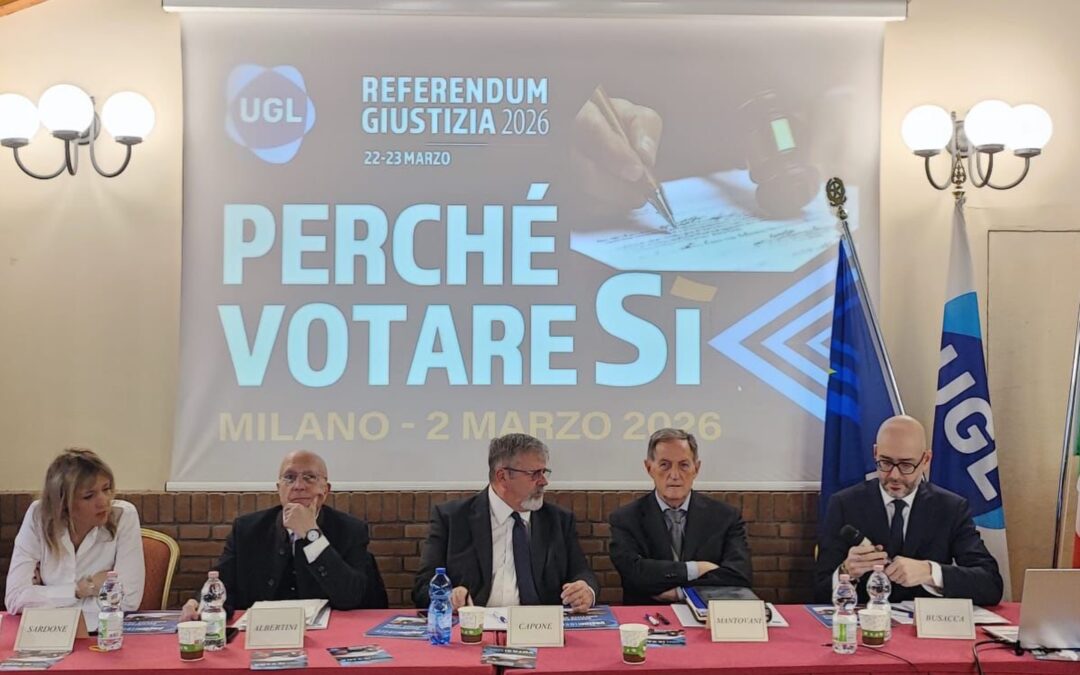 Referendum, Capone: «Riforma per rafforzare equilibrio e fiducia dei cittadini»