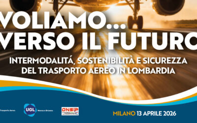 CONVEGNO UGL: “VOLIAMO… VERSO IL FUTURO”