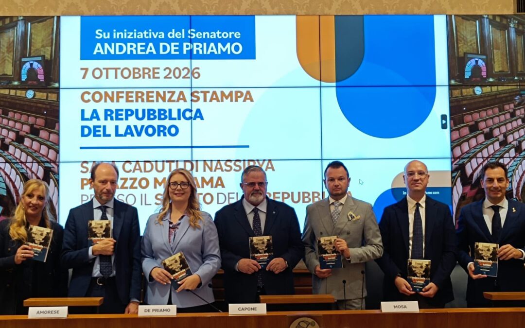 Conferenza stampa “La Repubblica del Lavoro”